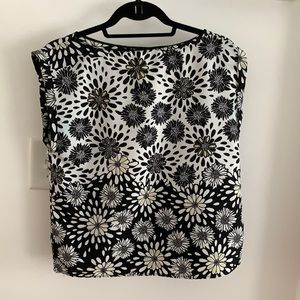 ZARA flowered blouse SMALL